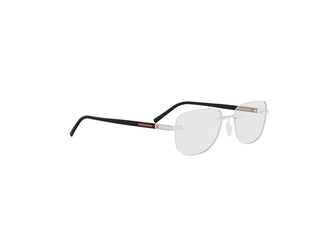 TAG HEUER ESSENTIAL WIRE RIMLESS TH50047U unisex Silver Geometric Eyeglasses