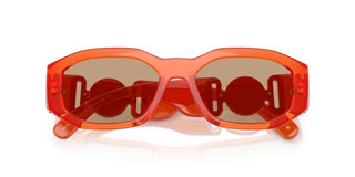 Versace The Clans Ve 4361 Men Orange Geometric Sunglasses