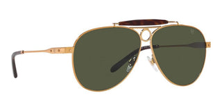 Ralph Lauren THE COUNRTYMAN RL 7078 men Gold Pilot Sunglasses