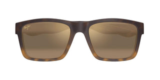Maui Jim The Flats Mj0897s Unisex Havana Squared Sunglasses
