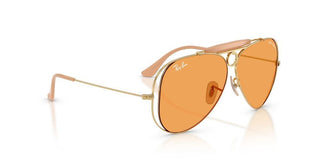 Ray-Ban THE SHOOTER BY DOLCE&GABBANA RB 3138M unisex Gold Pilot Sunglasses