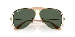 Ray-Ban THE SHOOTER BY DOLCE&GABBANA RB 3138M unisex Gold Pilot Sunglasses
