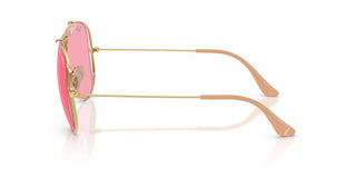 Ray-Ban THE SHOOTER BY DOLCE&GABBANA RB 3138M unisex Gold Pilot Sunglasses