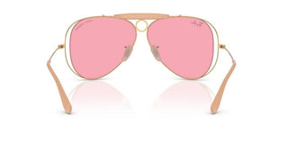 Ray-Ban THE SHOOTER BY DOLCE&GABBANA RB 3138M unisex Gold Pilot Sunglasses