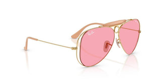 Ray-Ban THE SHOOTER BY DOLCE&GABBANA RB 3138M unisex Gold Pilot Sunglasses