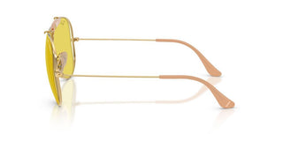 Ray-Ban THE SHOOTER BY DOLCE&GABBANA RB 3138M unisex Gold Pilot Sunglasses
