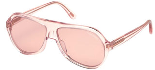 Tom Ford THOMAS FT 0732 unisex Pink Pilot Sunglasses