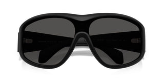 Moncler Thyra Me8016u Unisex Black Shield Sunglasses