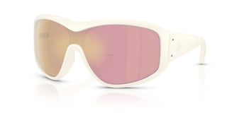 Moncler Thyra Me8016u Unisex White Shield Sunglasses