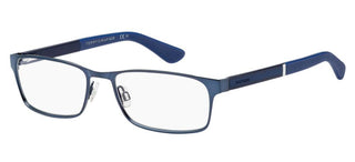 Tommy Hilfiger TH 1479 men Blue Geometric Eyeglasses