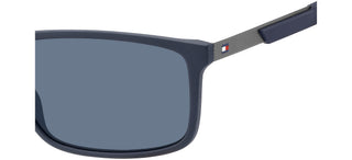Tommy Hilfiger TH 1675/S men Blue Squared Sunglasses