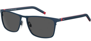 Tommy Hilfiger TH 1716/S men Blue Squared Sunglasses