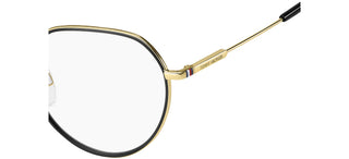 Tommy Hilfiger TH 1736/F men Gold Round Eyeglasses