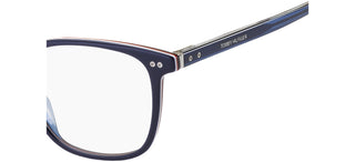 Tommy Hilfiger TH 1814 men Blue Geometric Eyeglasses