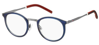 Tommy Hilfiger TH 1845 men Blue Round Eyeglasses