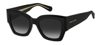 Tommy Hilfiger TH 1862/S women Black Squared Sunglasses