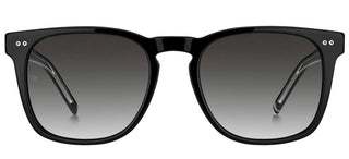 Tommy Hilfiger TH 1887/S men Black Geometric Sunglasses
