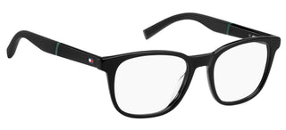 Tommy Hilfiger TH 1907 men Black Geometric Eyeglasses