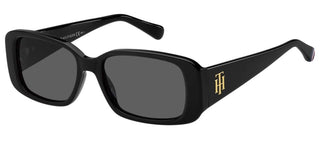 Tommy Hilfiger TH 1966/S women Black Geometric Sunglasses