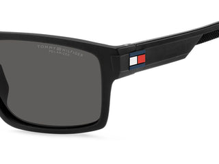 Tommy Hilfiger TH 1977/S men Black Squared Sunglasses