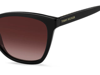 Tommy Hilfiger TH 1981/S women Black Cat Eye Sunglasses