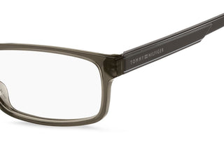 Tommy Hilfiger TH 1999 men Brown Geometric Eyeglasses