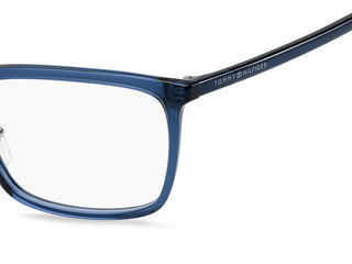 Tommy Hilfiger TH 2015/F men Blue Geometric Eyeglasses