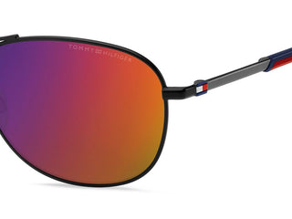 Tommy Hilfiger TH 2023/S men Black Pilot Sunglasses
