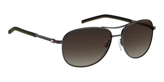 Tommy Hilfiger TH 2023/S men Grey Pilot Sunglasses