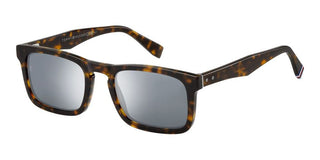 Tommy Hilfiger TH 2068/S men Havana Squared Sunglasses
