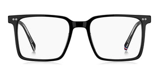 Tommy Hilfiger Th 2072 Men Black Squared Eyeglasses