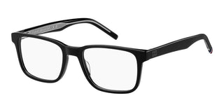 Tommy Hilfiger Th 2075 Men Black Squared Eyeglasses