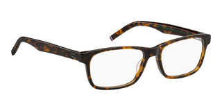 Tommy Hilfiger TH 2076 men Havana Rectangle Eyeglasses