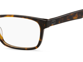 Tommy Hilfiger TH 2076 men Havana Rectangle Eyeglasses