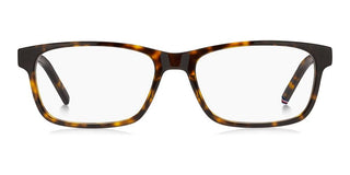 Tommy Hilfiger TH 2076 men Havana Rectangle Eyeglasses
