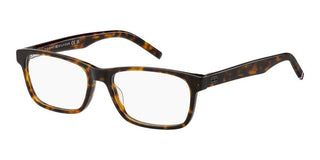 Tommy Hilfiger TH 2076 men Havana Rectangle Eyeglasses