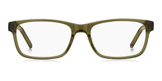 Tommy Hilfiger Th 2076 Men Green Rectangle Eyeglasses