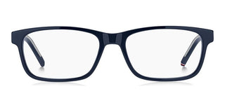 Tommy Hilfiger Th 2076 Men Blue Rectangle Eyeglasses