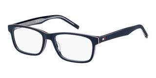 Tommy Hilfiger Th 2076 Men Blue Rectangle Eyeglasses