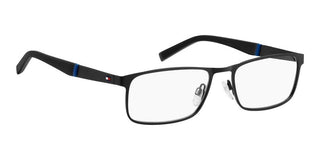 Tommy Hilfiger Th 2082 Men Black Rectangle Eyeglasses