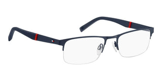 Tommy Hilfiger Th 2083 Men Blue Rectangle Eyeglasses
