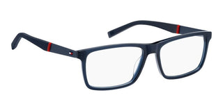 Tommy Hilfiger Th 2084 Men Blue Rectangle Eyeglasses