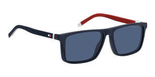 Tommy Hilfiger Th 2086/cs Men Blue Geometric Sunglasses