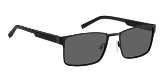 Tommy Hilfiger Th 2087/s Men Black Rectangle Sunglasses