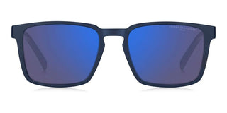Tommy Hilfiger Th 2088/s Men Blue Squared Sunglasses