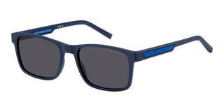 Tommy Hilfiger Th 2089/s Men Blue Rectangle Sunglasses