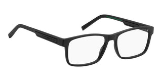 Tommy Hilfiger Th 2091 Men Black Rectangle Eyeglasses