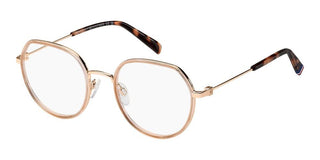 Tommy Hilfiger Th 2096 Women Gold Round Eyeglasses