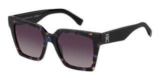 Tommy Hilfiger Th 2100/s Women Havana Butterfly Sunglasses