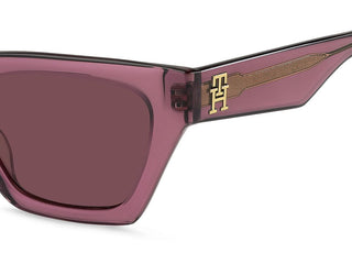 Tommy Hilfiger Th 2101/s Women Violet Butterfly Sunglasses